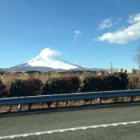 頭真っ白♪富士山♪