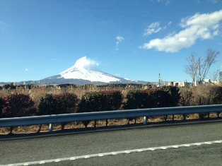 頭真っ白♪富士山♪